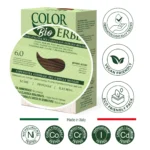 Βαφή μαλλιών Color Erbe 6.0 (No 5)